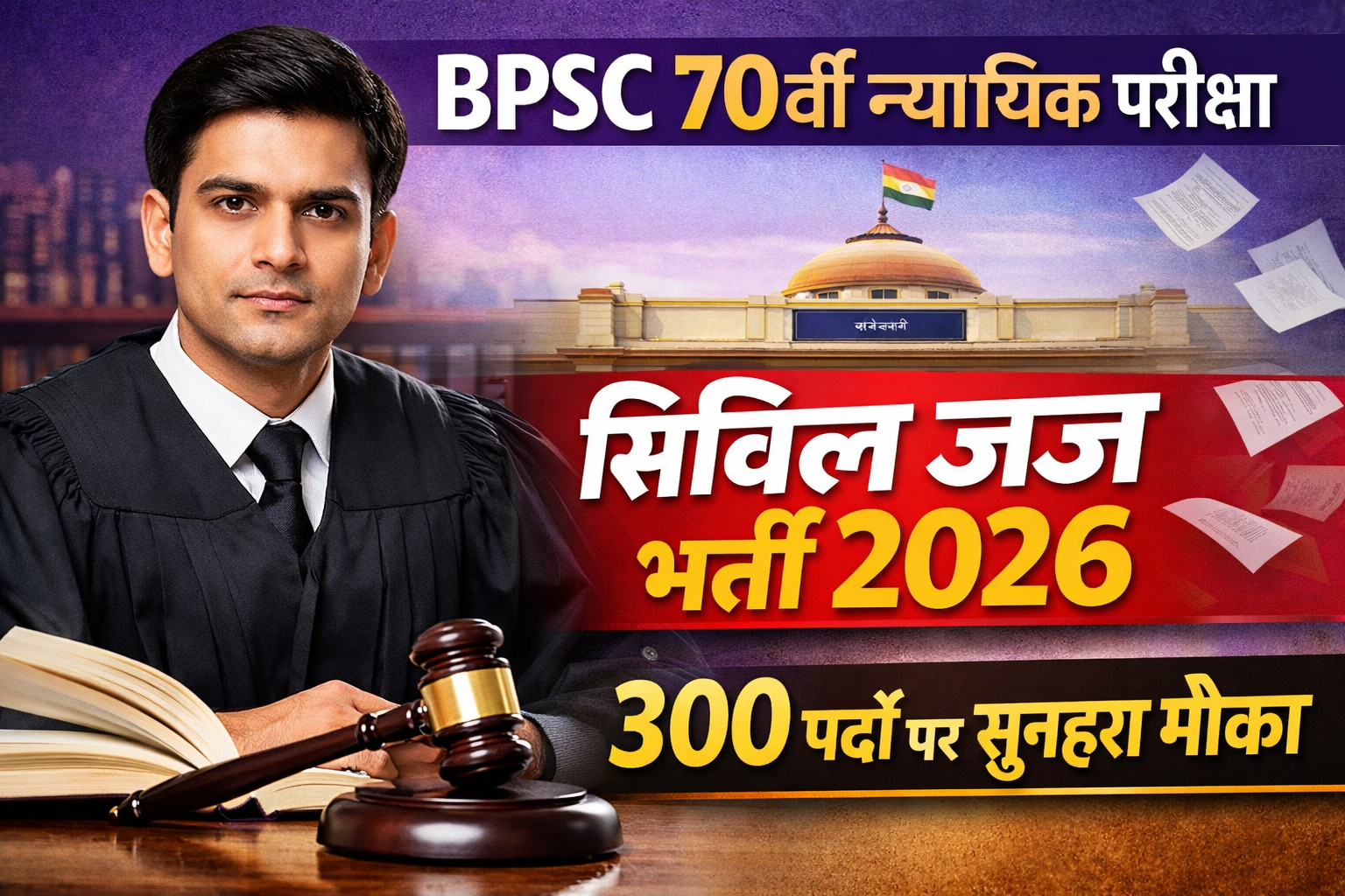 BPSC Civil Judge Recruitment 2026